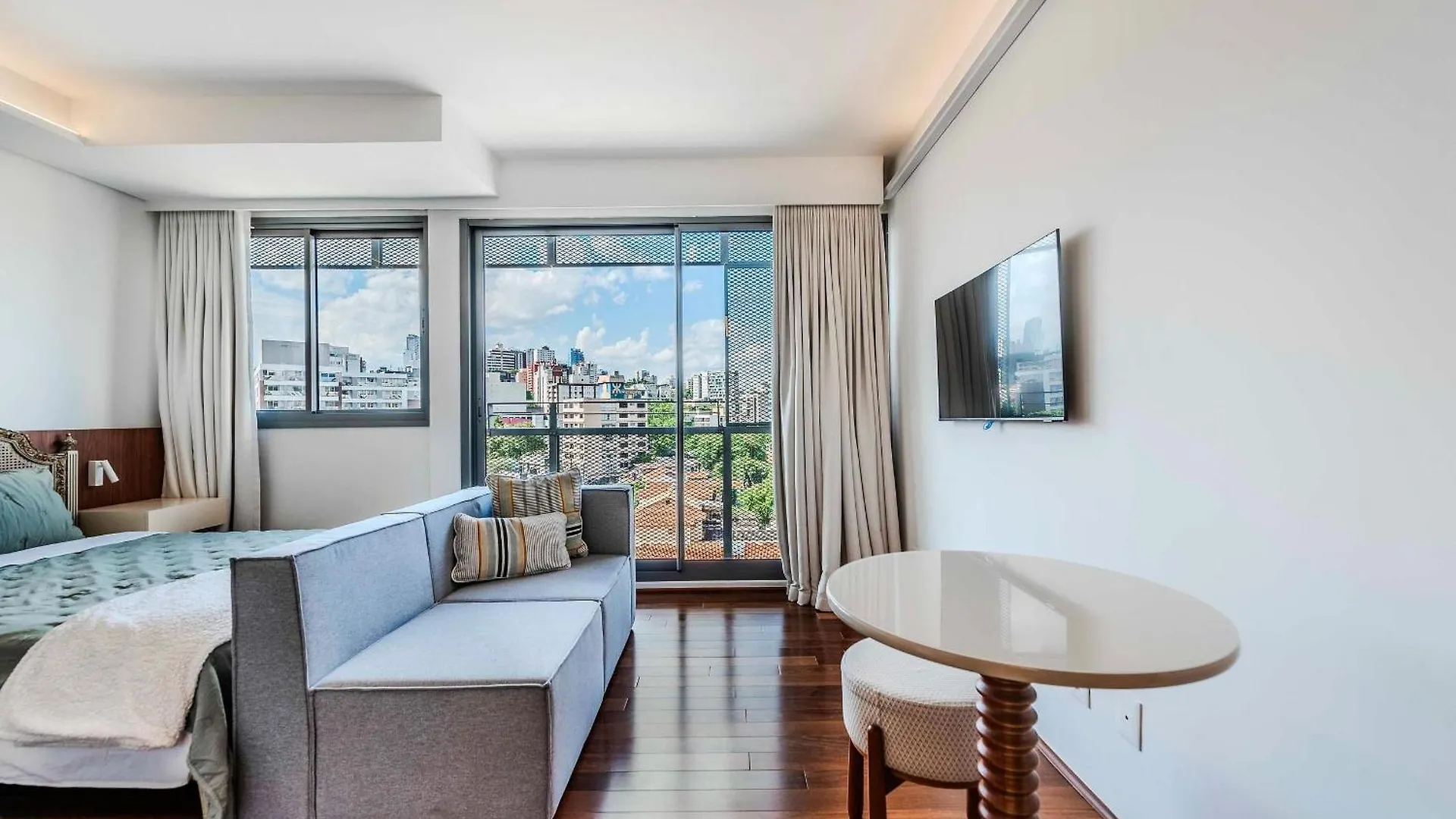 Studio Em Pinheiros C/ Piscina E Coworking - Pg508 상파울루 0*,  브라질